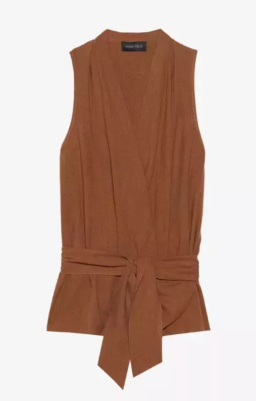 Hnědý top, Anna Field, 760 Kč