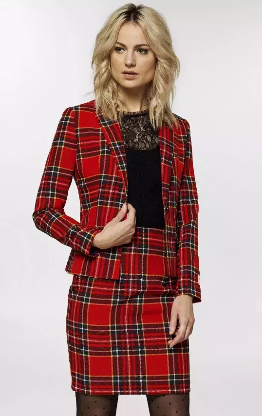 Blejzr se vzorem skotské kostky, OppoSuits, 1 799 Kč