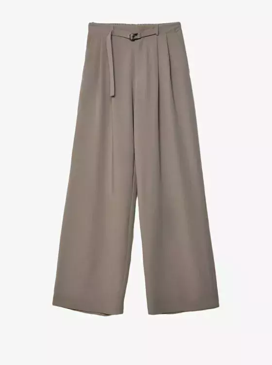 Elegantní kalhoty se širokými nohavicemi, Stradivarius, 699 Kč