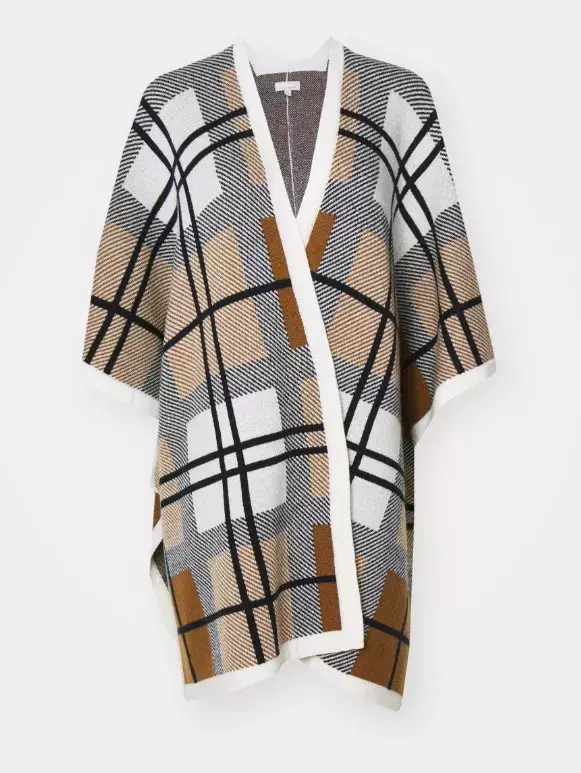 Kárované pončo, Barbour, 4 540 Kč