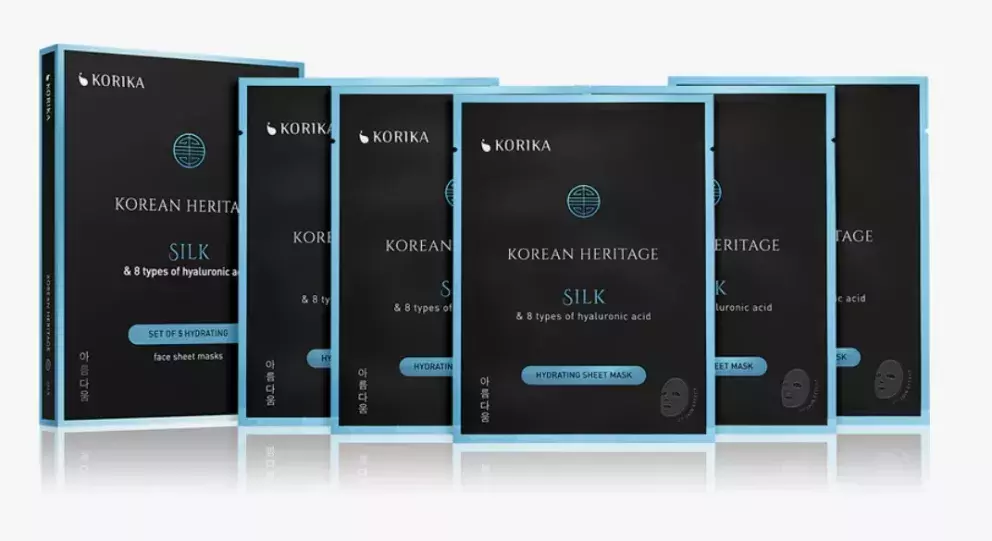 Set pleťových masek za zvýhodněnou cenu s hydratačním účinkem, Korika, 497 Kč