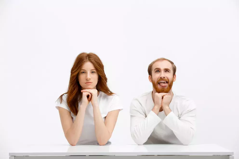 muž, žena, problémy, stereotyp