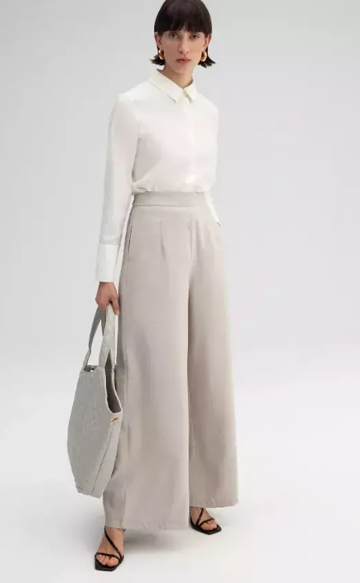 Letní kalhoty se širokými nohavicemi, Touché Privé, 751 Kč