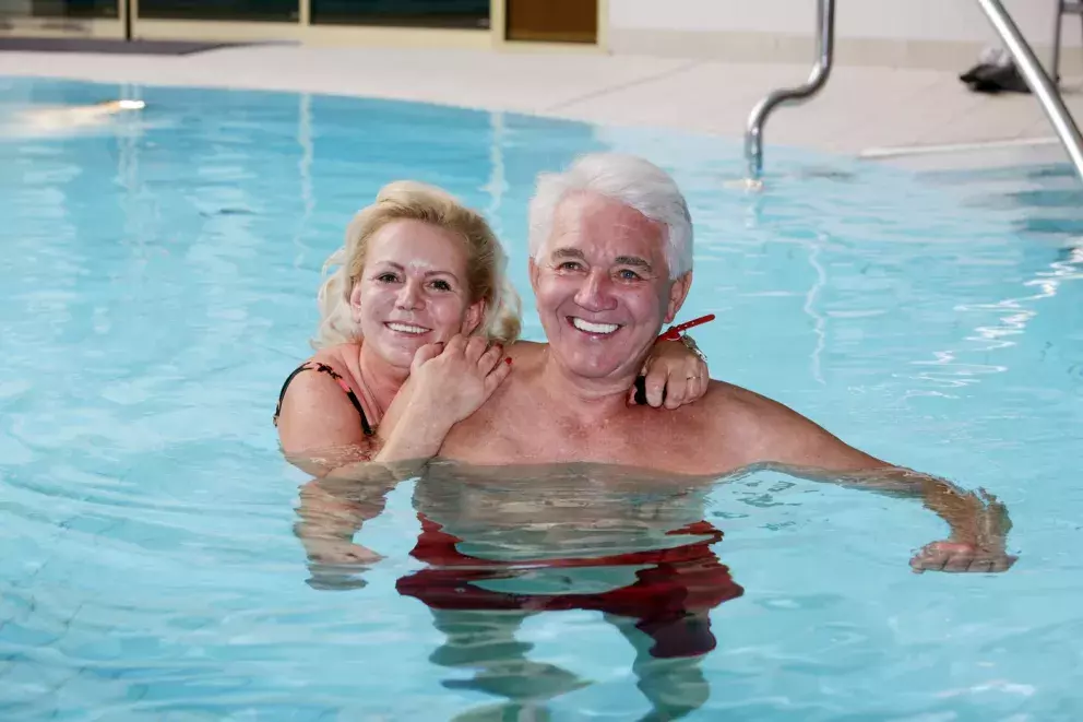 Jiří Krampol s manželkou Hanou