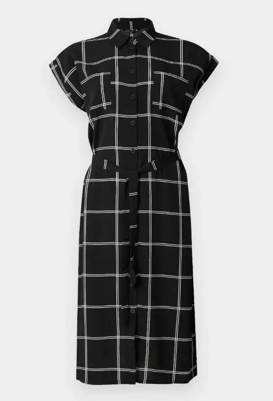 Košilové šaty s kostkou, ONLY, 816 Kč
