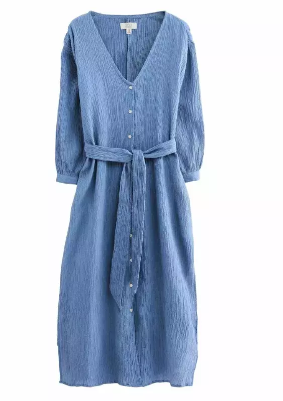 Maxi košilové šaty, Next, 1 225 Kč