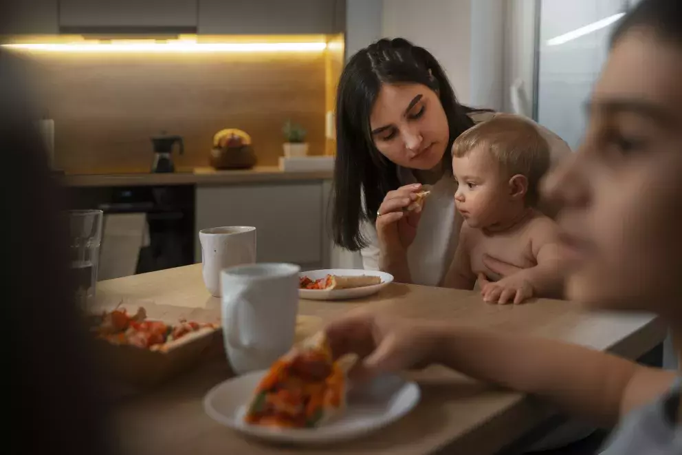 žena, děti, matka, péče, vyčerpání