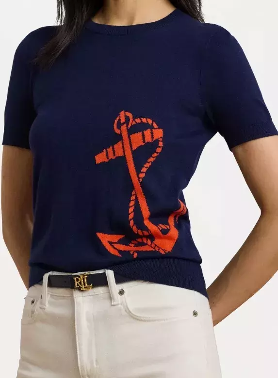 Triko s kotvou, Ralph Lauren, 2 400 Kč