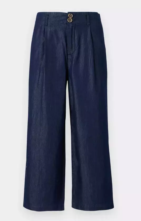 Tmavě modré letní kalhoty, ONLY, 480 Kč