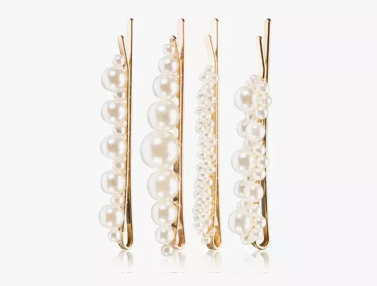 Perlové sponky do vlasů, BrushArt, 107 Kč