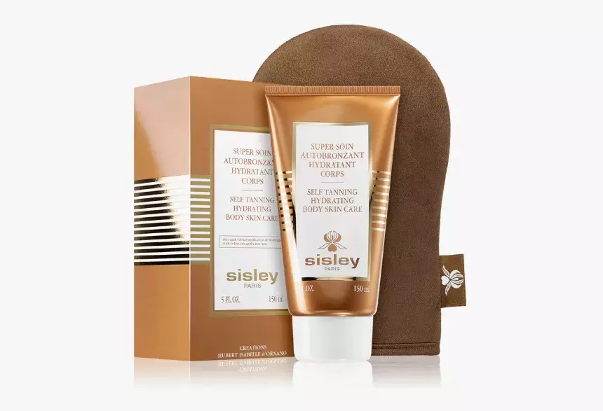 Samoopalovací tělové mlékos aplikační rukavicí, Sisley, 2 361 Kč