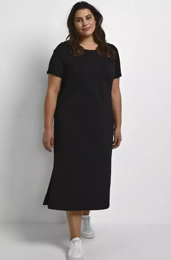 Tričkové šaty Plus Size, Kaffe, 1 056 Kč