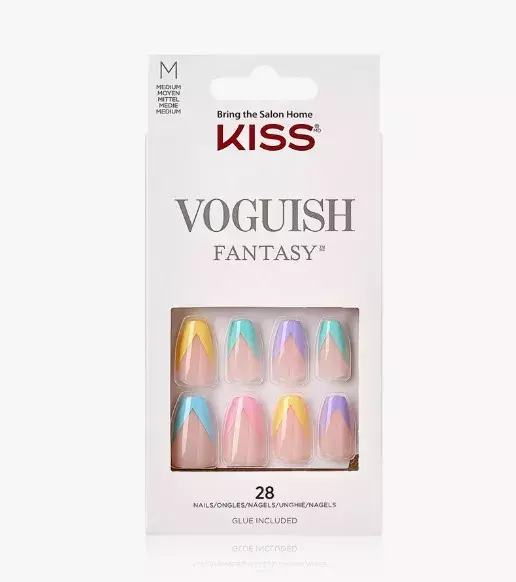 Umělé nehty s moderní francouzskou manikúrou, Kiss, 246 Kč