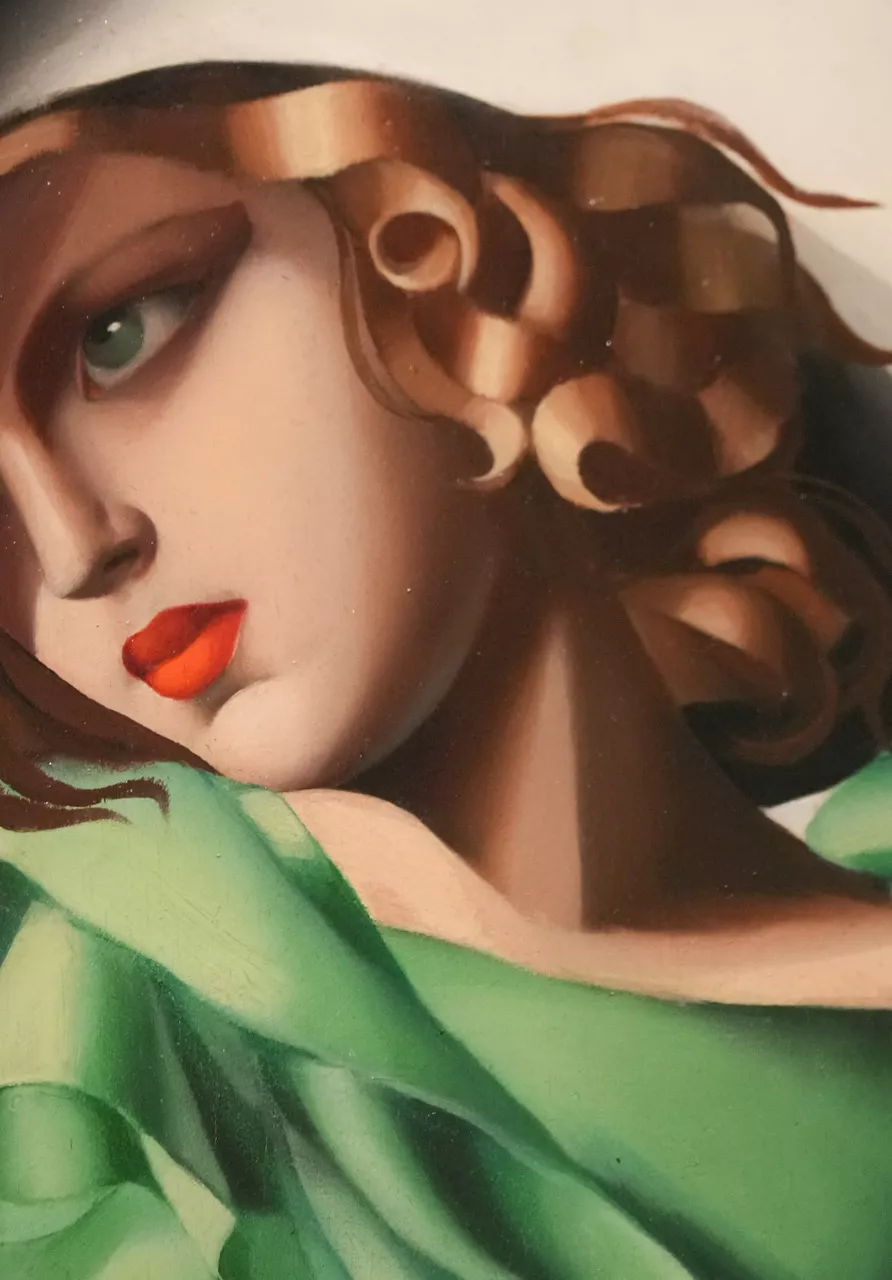 Mladá dívka v zeleném (Tamara de Lempicka)