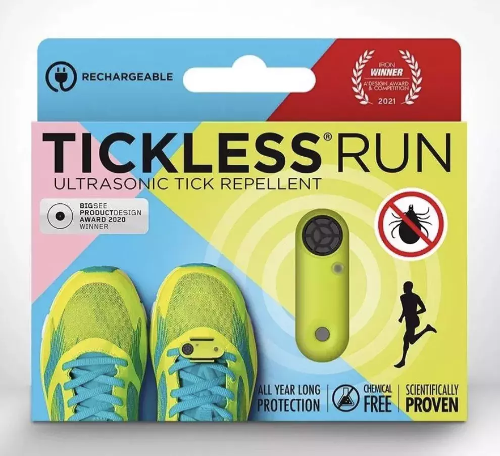 Ultrazvukový odpuzovač klíšťat - neonový