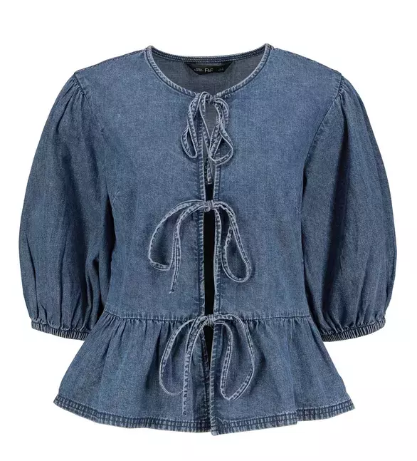 Denimový modrý top 549 Kč