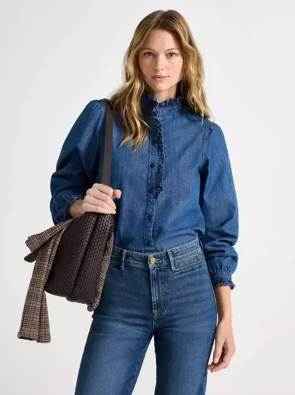 Košile z džínoviny