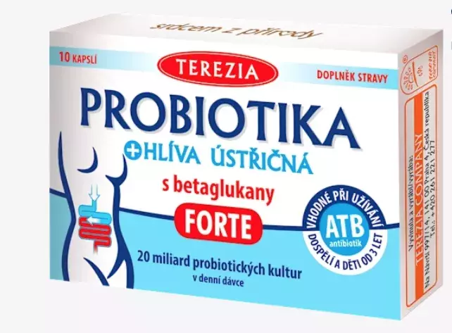  Probiotika + hlíva ústřičná FORTE