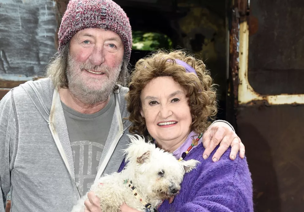 Bolek Polívka a Eva Holubová