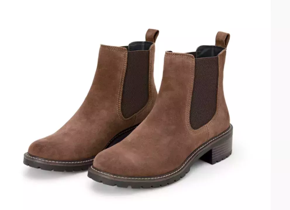 <p>Semišové boty, Tchibo, 1790 Kč</p>
