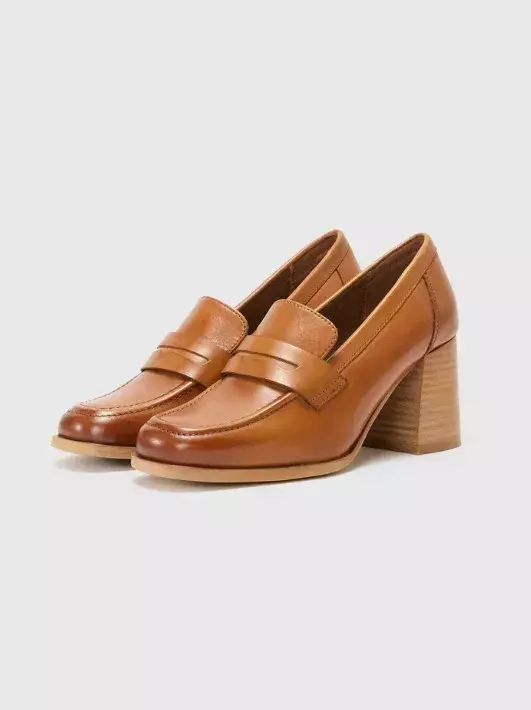 Karamelové boty na podpatku, Anna Field, 1 224 Kč