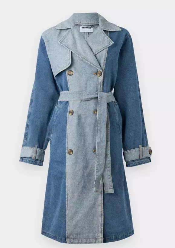 Denimový trenčkot, Noisy May, 1 920 Kč