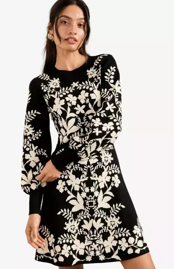 Vzorované šaty, Love & Roses, 2 465 Kč