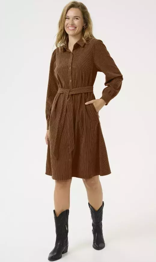 Košilové šaty, Cream, 832 Kč