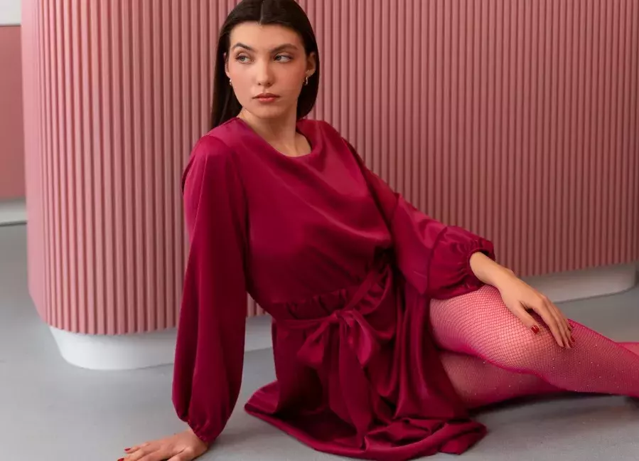 Tenký svetr s řasenými rukávy, Street One, 839 Kč