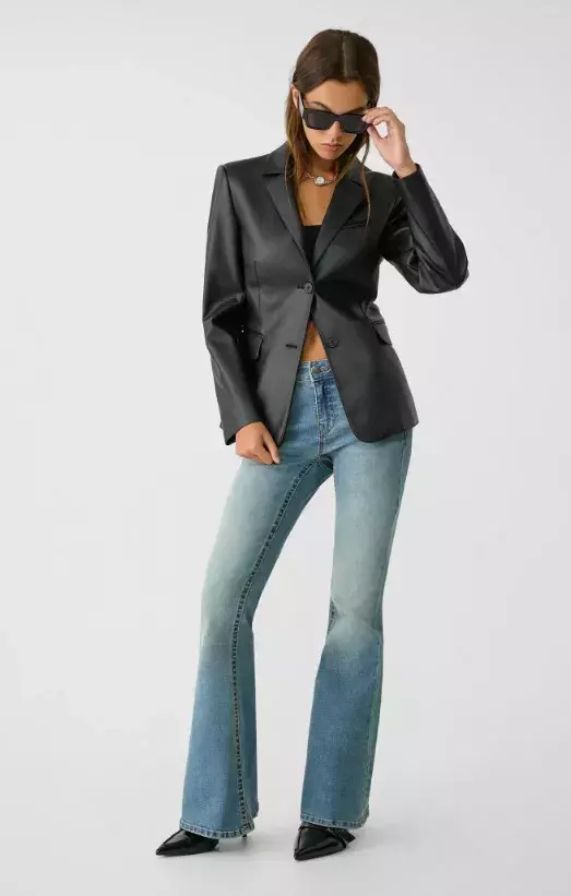 Bokové džíny, Stradivarius, 849 Kč