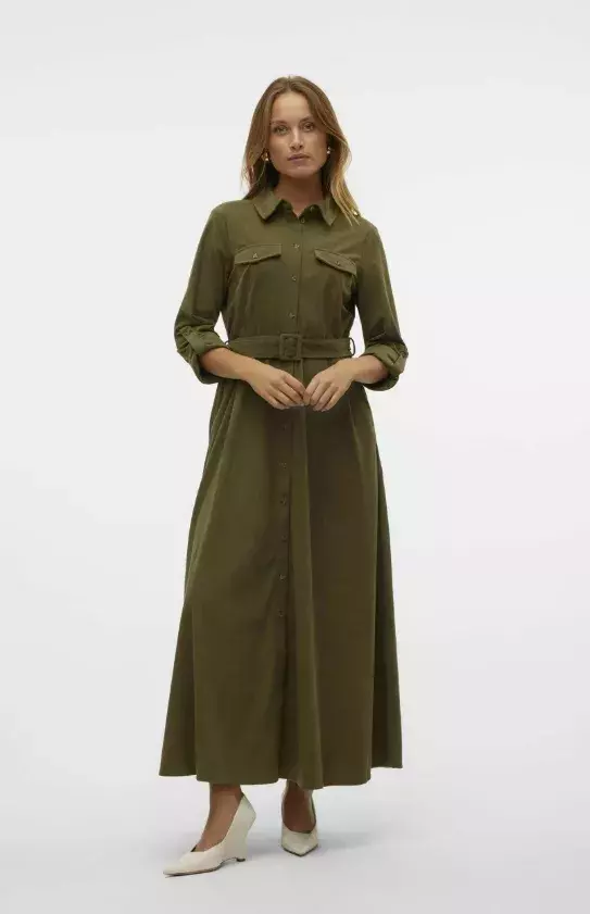 Dlouhé šaty z manšestru, Vero Moda, 1 499 Kč