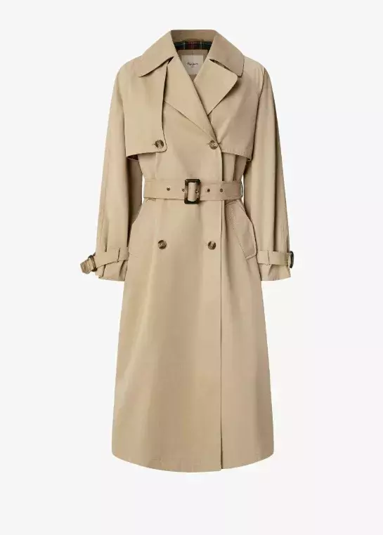 Béžový trenčkot, Pepe Jeans, 5 040 Kč