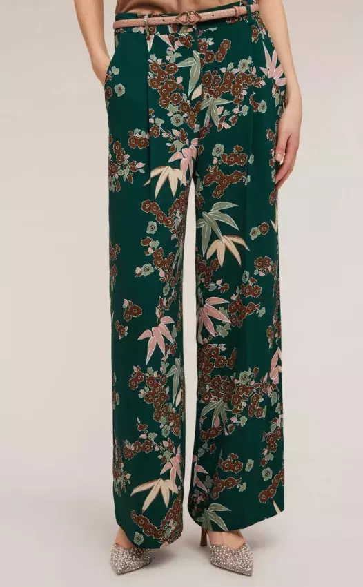Vzorované elegantní kalhoty se širokými nohavicemi, Motivi, 2 490 Kč