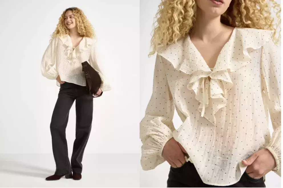 <p>Halenka s volány, Lindex, 999 Kč</p>
