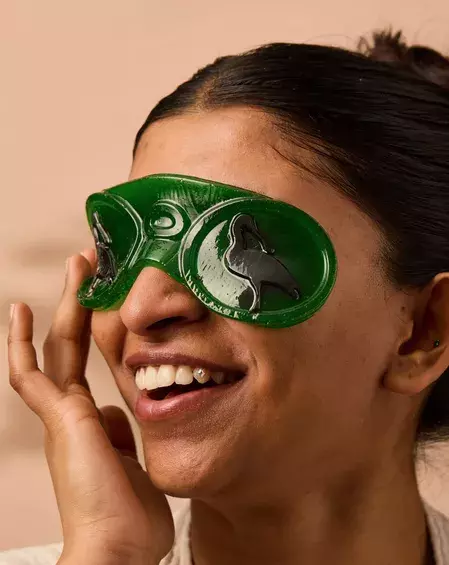 Hydratační maska na oči s karagenanem a spirulinou, 185 Kč