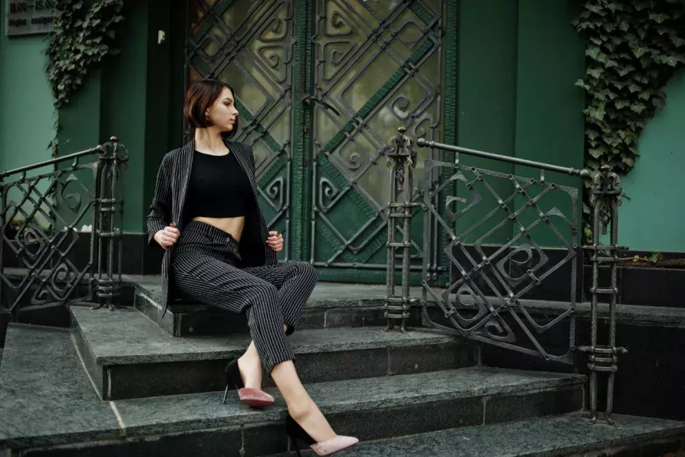 elegantní dáma móda podzim 2025