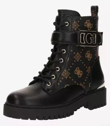 <p>GUESS Šněrovací kozačky 4399 Kč</p>
