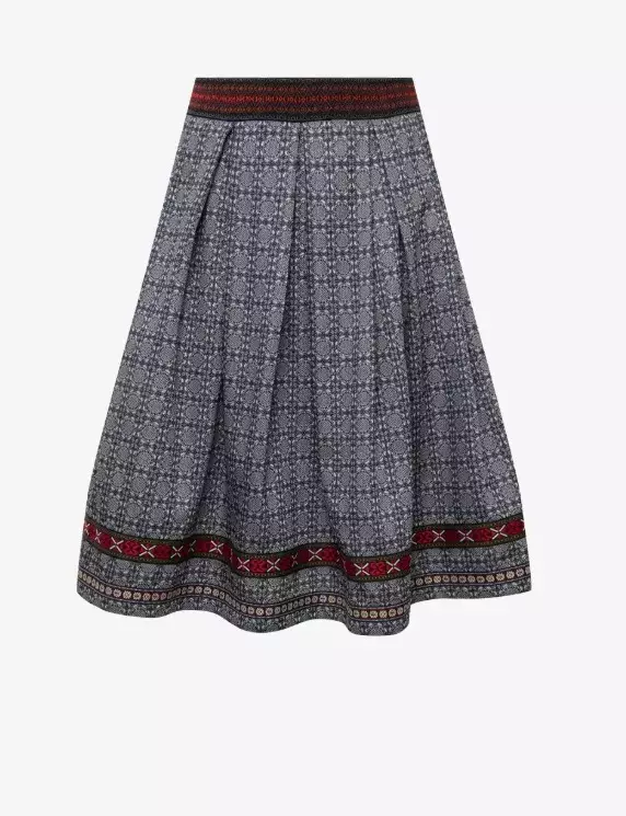 Vzorovaná áčková sukně, Ulla Popken, 2 399 Kč