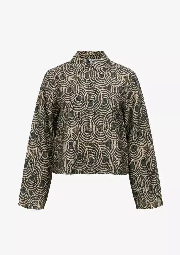 Oversized vzorovaná košile, Object, 1 223 Kč