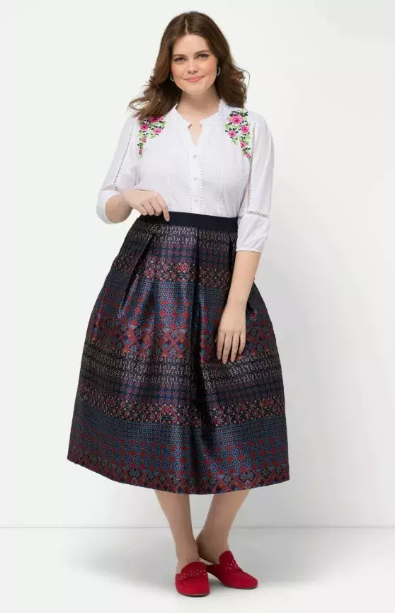 Sukně ve španělském stylu, Ulla Popken, 2 560 Kč