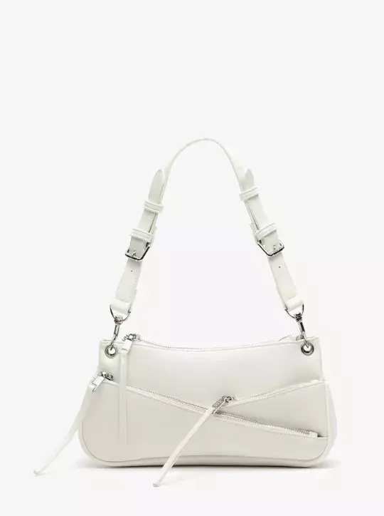 Bílá koženková kabelka, MISAKO, 756 Kč