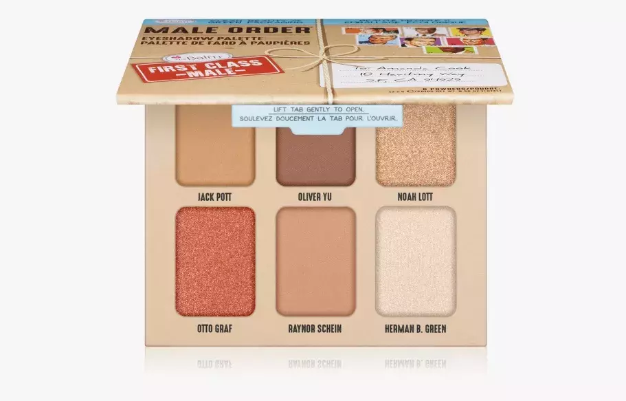 Paletka očních stínů v meruňkových tónech, TheBalm, 631 Kč