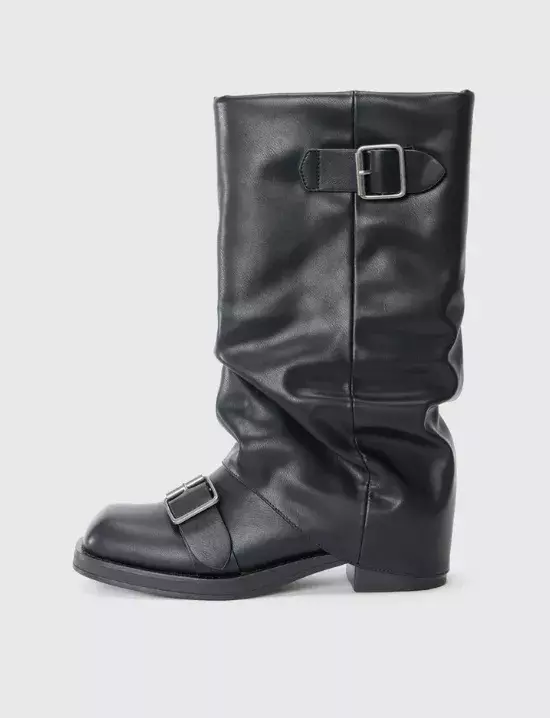 Rustikální motorkářské kozačky, Even&Odd, 1 176 Kč