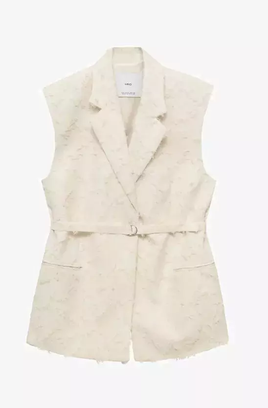 Kancelářská vesta s opaskem, Mango, 899 Kč