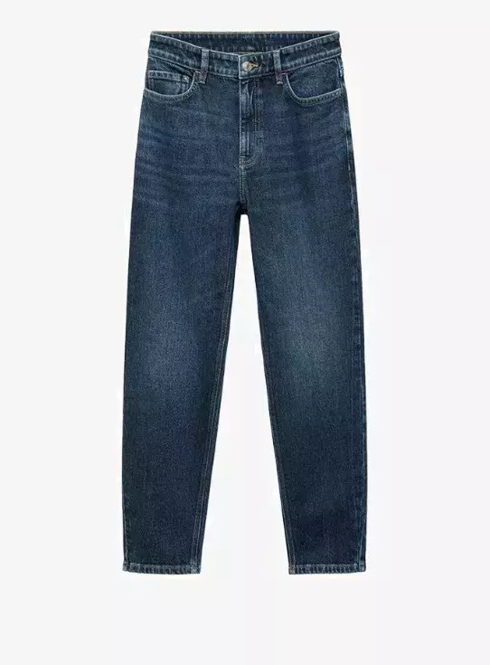 Indigo mom džíny, Mango, 899 Kč