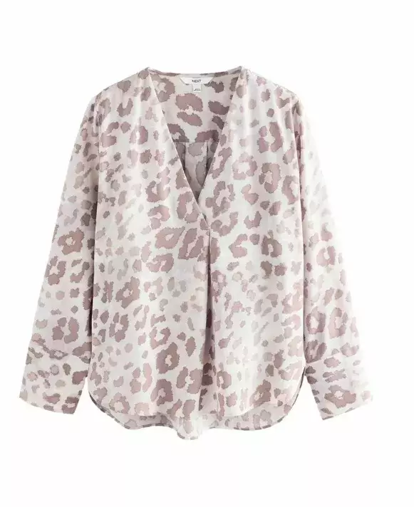 Volná halenka s výstřihem do V, Next, 475 Kč