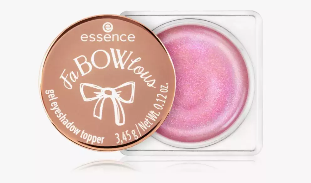 Gelové oční stíny se třpytkami, Essence, 83 Kč