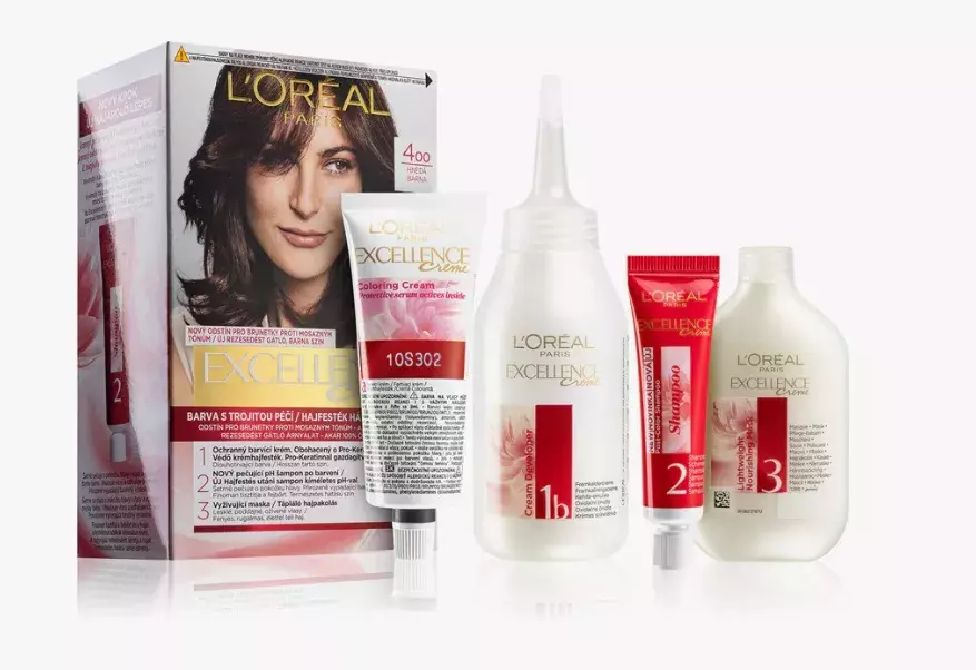 Hnědá barva na vlasy, L’Oréal Paris, 160 Kč