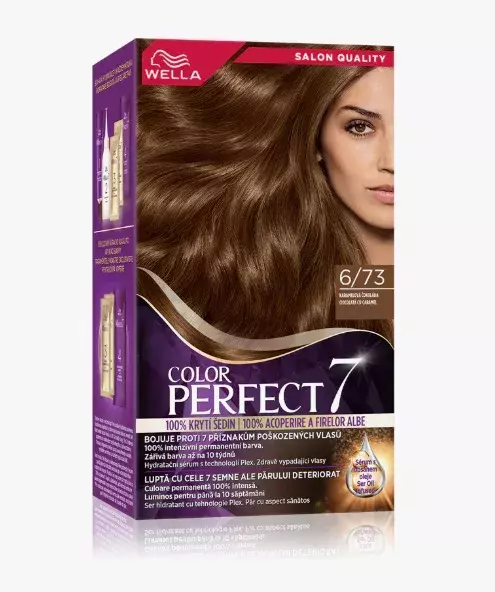 Kaštanová barva na vlasy, Wella, 151 Kč