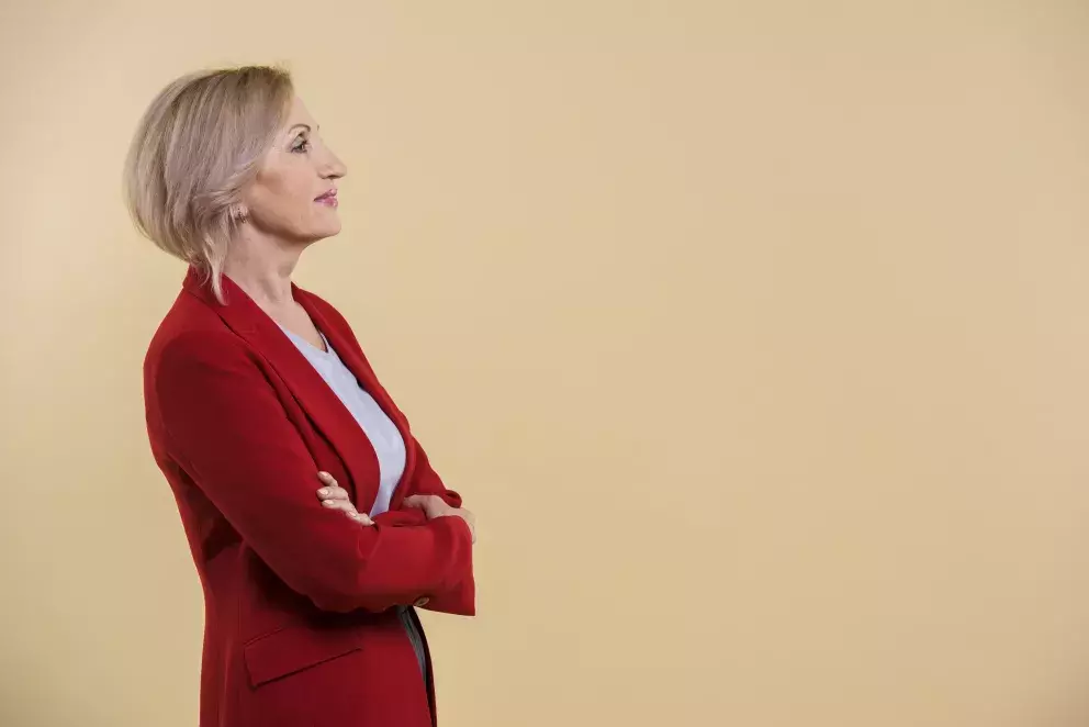 žena, smutek, problém, vztek